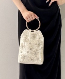 【Cupid Heart】2way仕様ビジューハンドルbag