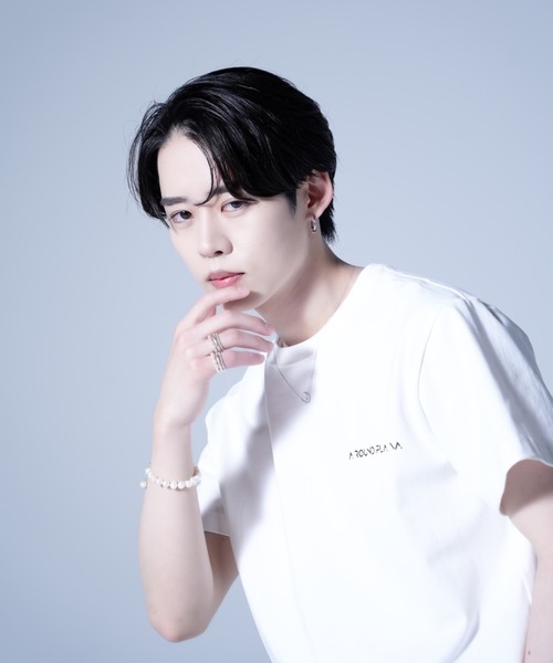 AROUND FLAVA(アラウンドフラバ)の「silkete like heavy weight glitter print T / シルケットライク ヘビーウェイト ラメプリントTシャツ(Tシャツ/カットソー・メンズ・ホワイト/ブラック・LARGE/MEDIUM/SMALL)」の10枚目の写真