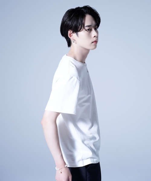 AROUND FLAVA(アラウンドフラバ)の「silkete like heavy weight glitter print T / シルケットライク ヘビーウェイト ラメプリントTシャツ(Tシャツ/カットソー・メンズ・ホワイト/ブラック・LARGE/MEDIUM/SMALL)」の16枚目の写真