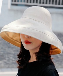 DAY CLOSET（デイ クローゼット）の「レディース ストラップ付きバイカラーリバーシブルバケットハット（ハット・レディース）」