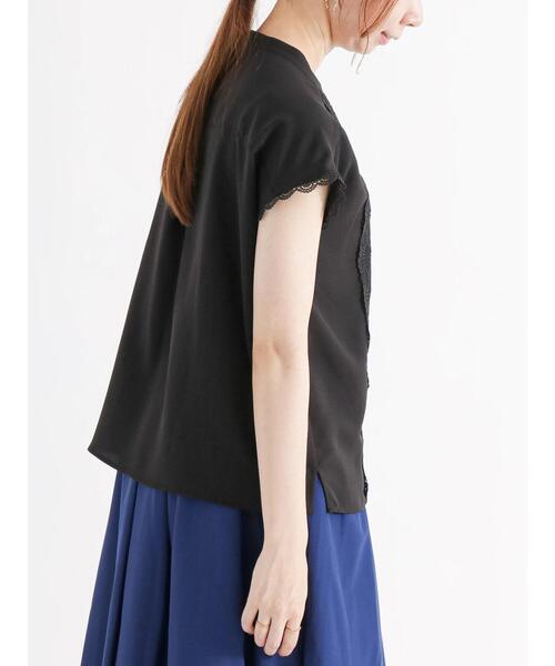 Te chichi（テチチ）の「フロントレースブラウス（シャツ/ブラウス・レディース・オフホワイト/ブラウン/ブラック・F）」の16枚目の写真
