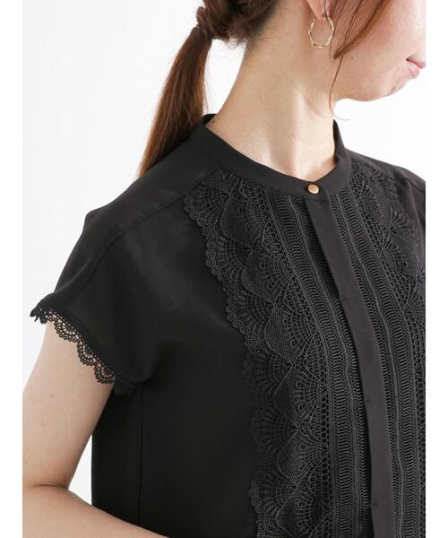 Te chichi（テチチ）の「フロントレースブラウス（シャツ/ブラウス・レディース・オフホワイト/ブラウン/ブラック・F）」の18枚目の写真