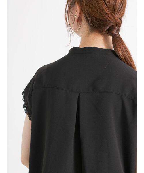 Te chichi（テチチ）の「フロントレースブラウス（シャツ/ブラウス・レディース・オフホワイト/ブラウン/ブラック・F）」の19枚目の写真