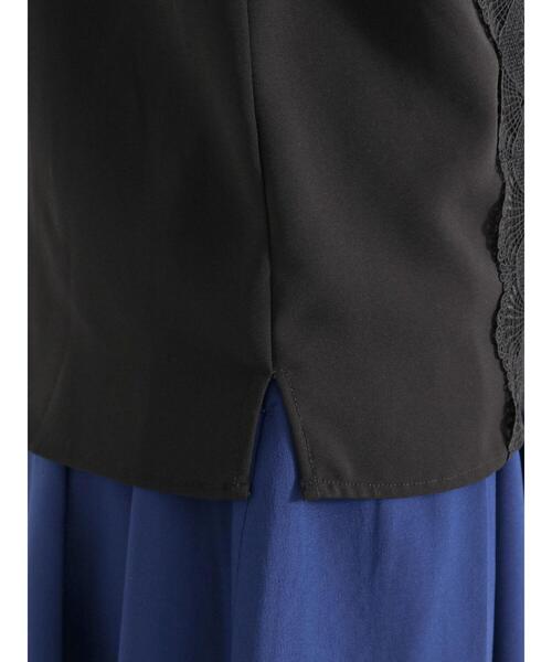 Te chichi（テチチ）の「フロントレースブラウス（シャツ/ブラウス・レディース・オフホワイト/ブラウン/ブラック・F）」の20枚目の写真