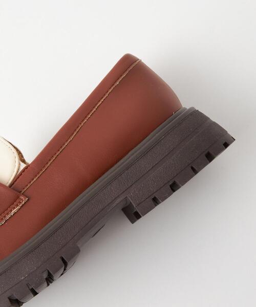 green label relaxing（グリーンレーベルリラクシング）の「バイカラー ローファー17cm-21cm（ローファー・キッズ・ブラック/ブラウン・17cm/18cm/19cm/20cm/21cm）」の8枚目の写真