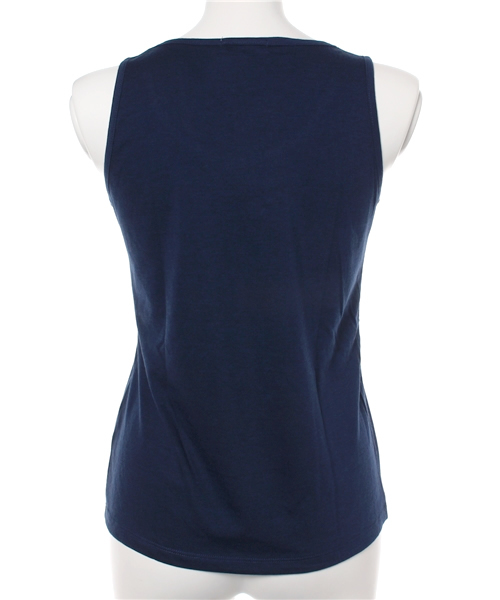 earth music&ecology（アースミュージックアンドエコロジー）の「ラインストーンタンクトップ（タンクトップ・レディース・オフホワイト/LT.Gray/ブラック/ライトイエロー/ブルー/ネイビー・MEDIUM/SMALL）」の9枚目の写真