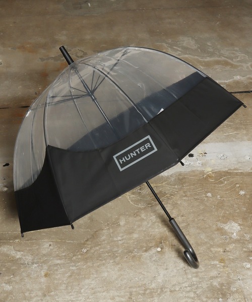 HUNTER（ハンター）の「HUNTER/ハンター TRANSPARENT MOUSTACHE BUBBLE UMBRELLA 傘 アンブレラ