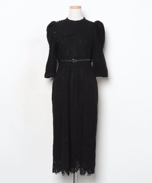 Her lip to Mu se floralcutout dressワンピース ワンピース 