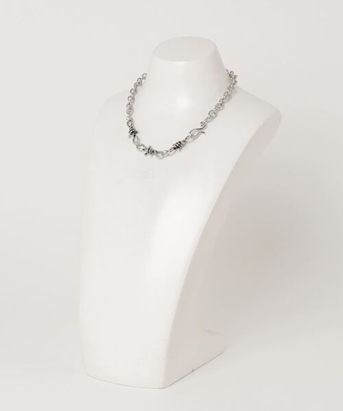 Figments（フィグメンツ）の「ワイヤートップチェーンネックレス（ネックレス・レディース・シルバー・FREE）」の4枚目の写真