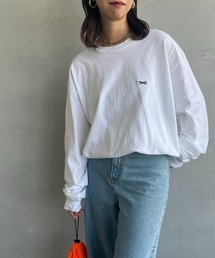 TOWNCRAFT | [TOWN CRAFT/タウンクラフト・THE FOX/ザフォックス] ワンポイントロゴ刺繍 ロングスリーブTシャツ(Tシャツ/カットソー)