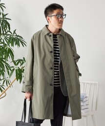 SHIPS any | SHIPS any: 〈手洗い可能〉3レイヤー バルカラー コート ◇(ステンカラーコート)