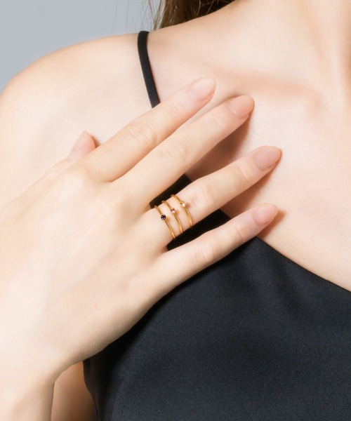 muku(ムク)の「金属アレルギー対応 バースデーストーンリング/サージカルステンレス/316L(リング・レディース・その他1/その他2/その他3/その他4/その他5/その他6/その他7/その他8/その他9/その他10/その他11/その他12・11)」の10枚目の写真