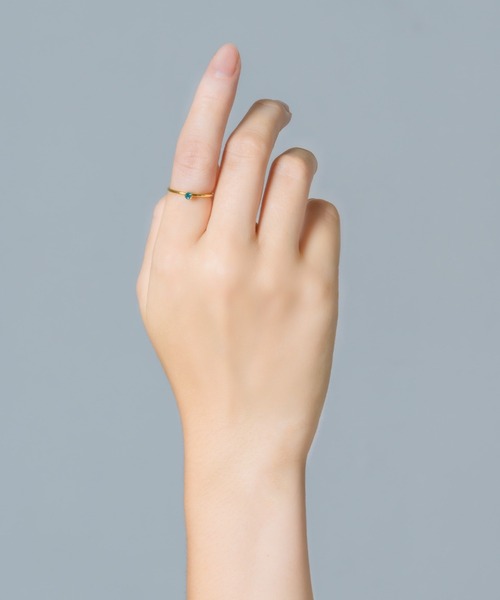 muku(ムク)の「金属アレルギー対応 バースデーストーンリング/サージカルステンレス/316L(リング・レディース・その他1/その他2/その他3/その他4/その他5/その他6/その他7/その他8/その他9/その他10/その他11/その他12・11)」の12枚目の写真