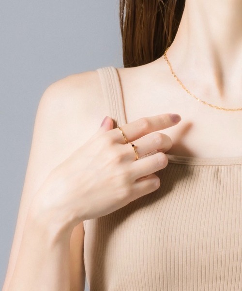 muku(ムク)の「金属アレルギー対応 バースデーストーンリング/サージカルステンレス/316L(リング・レディース・その他1/その他2/その他3/その他4/その他5/その他6/その他7/その他8/その他9/その他10/その他11/その他12・11)」の16枚目の写真