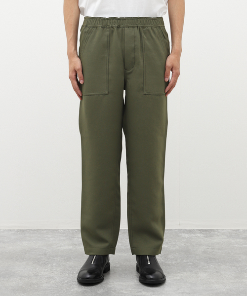 EDIFICE（エディフィス）の「ツイル ダブルクロス ベイカーイージー（カーゴパンツ・メンズ・アイボリー/カーキ/ブラック・SMALL/LARGE/MEDIUM）」の5枚目の写真