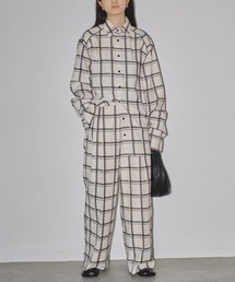TODAYFUL（トゥデイフル）の「TODAYFUL Check Piping Pants