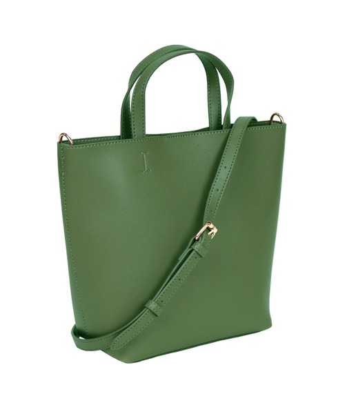 SETUP7（セットアップセブン）の「【SETUP7】グランミディショルダー SNBD ※（ショルダーバッグ・レディース・ピンク/パープル/シルバー/グレイッシュベージュ/ブラック/アイボリー/グリーン/ライトグリーン/ブルー/グレー・FREE）」の5枚目の写真