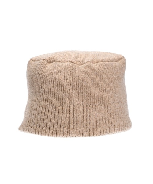 MILKFED.(ミルクフェド)の「LOGO KNIT HAT(ハット・レディース・ブラック/ベージュ・ONE SIZE)」の8枚目の写真