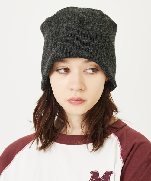 MILKFED.(ミルクフェド)の「LOGO KNIT HAT(ハット・レディース・ブラック/ベージュ・ONE SIZE)」の13枚目の写真