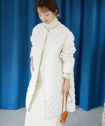 SLOBE IENA | 【TRADITIONAL WEATHERWEAR 】SLOBE別注キルティング Aラインロングコート(その他アウター)