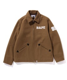 BAPE アウター BAPE x adidas Golf Camo Jacket Hooded Collared Wind Coat