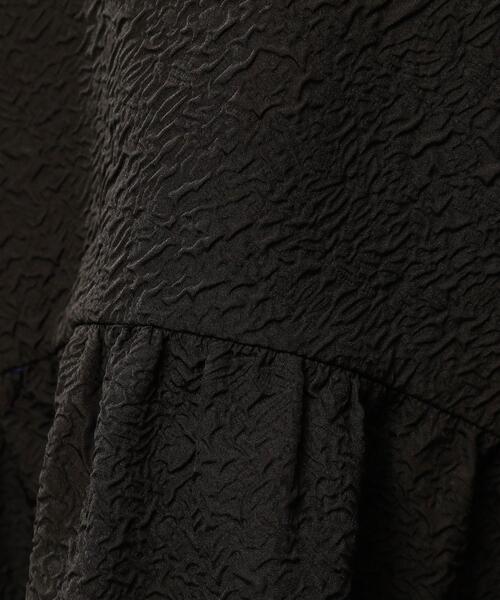 grove（グローブ）の「◆【美人百花11月号掲載】ふくれジャカードペプラムブラウス（シャツ/ブラウス・レディース・アイボリー/ブラック/ブラウン系その他・02/01）」の13枚目の写真