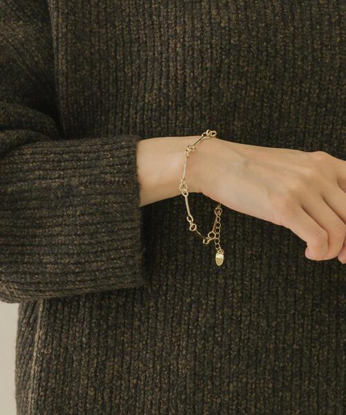 SMELLY（スメリー）の「サークルチェーンブレスレット（ブレスレット・レディース・ゴールド・-）」の6枚目の写真