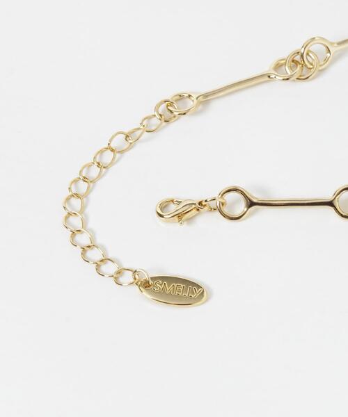 SMELLY（スメリー）の「サークルチェーンブレスレット（ブレスレット・レディース・ゴールド・-）」の2枚目の写真