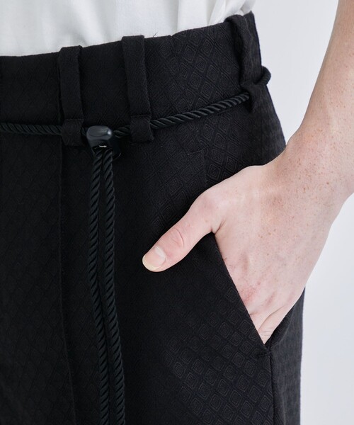 ETHOSENS/エトセンス】Rhombus slacks（スラックス）｜ETHOSENS