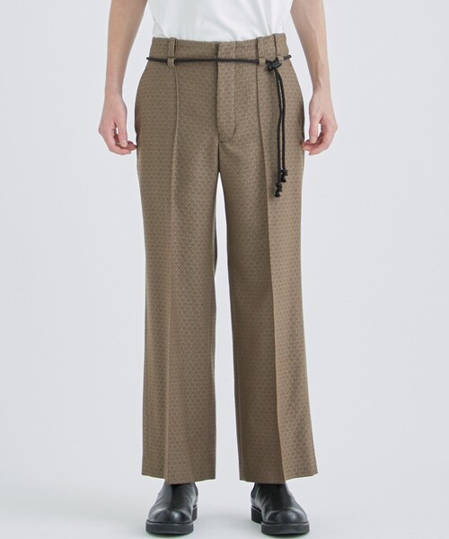 ETHOSENS/エトセンス】Rhombus slacks（スラックス）｜ETHOSENS