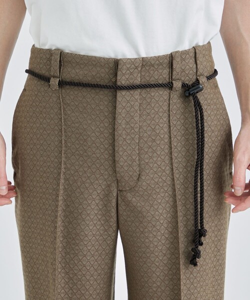 ETHOSENS/エトセンス】Rhombus slacks（スラックス）｜ETHOSENS