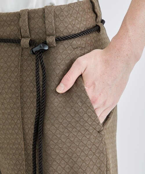 ETHOSENS/エトセンス】Rhombus slacks（スラックス）｜ETHOSENS