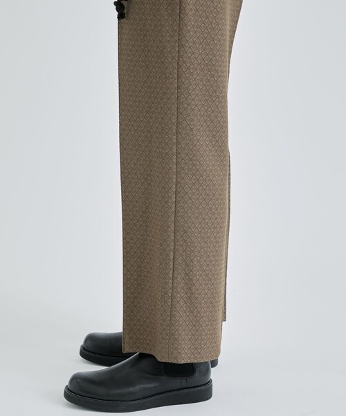 ETHOSENS/エトセンス】Rhombus slacks（スラックス）｜ETHOSENS