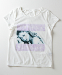 VENCEEXCHANGE | アリアナ・グランデピンクラインTシャツ(Tシャツ/カットソー)