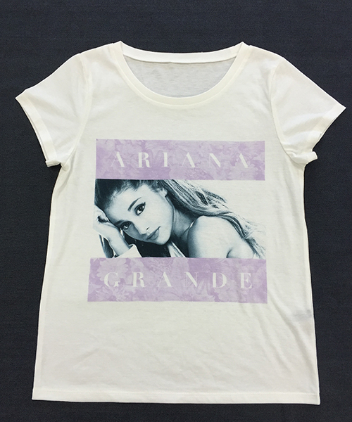 VENCEEXCHANGE（ヴァンスエクスチェンジ）の「アリアナ・グランデピンクラインTシャツ（Tシャツ/カットソー・レディース・ホワイト・MEDIUM）」の7枚目の写真