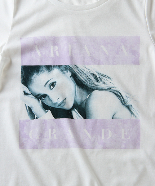 VENCEEXCHANGE（ヴァンスエクスチェンジ）の「アリアナ・グランデピンクラインTシャツ（Tシャツ/カットソー・レディース・ホワイト・MEDIUM）」の11枚目の写真