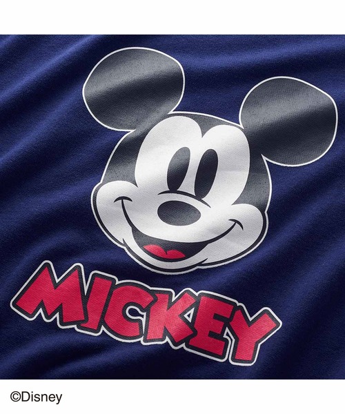 IEDIT（イディット）の「ＩＥＤＩＴ　Ｄｉｓｎｅｙ「ミッキーマウス」オーバーサイズスウェット（スウェット・レディース・オフホワイト/ネイビー・MEDIUM/LARGE/X-LARGE/XX-LARGE/SMALL）」の4枚目の写真