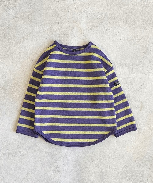 Life Support Products(ライフサポートプロダクツ)の「ウラキモウボーダーカットソー(80~150㎝)(Tシャツ/カットソー・キッズ・パープル/ブラウン/ブルー・140/120/130/95/150/80/90/110/100)」の14枚目の写真
