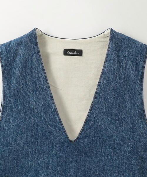 楽天市場】＜Steven Alan＞コットン デニム ミニ ワンピース