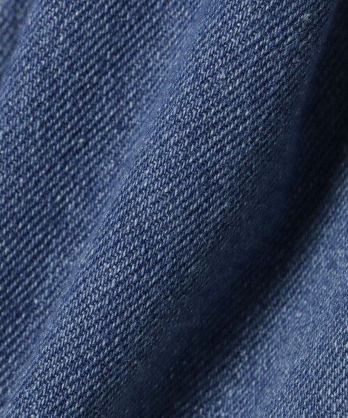 BEAMS HEART（ビームスハート）の「フリンジ タック ワイドデニムパンツ（デニムパンツ・レディース・ブラック系その他4/ナチュラル/ライトブルー/ブルー系その他/ホワイト系その他5・SMALL/MEDIUM）」の10枚目の写真