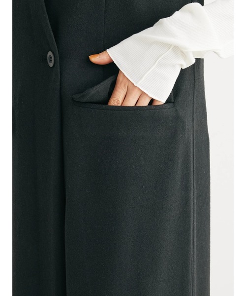 Petit fleur(プチフルール)の「・Petit Fleur ウールライクオールインワン(ワンピース・レディース・グレー/ブラック/チャコールグレー・FREE)」の11枚目の写真