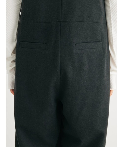 Petit fleur(プチフルール)の「・Petit Fleur ウールライクオールインワン(ワンピース・レディース・グレー/ブラック/チャコールグレー・FREE)」の12枚目の写真