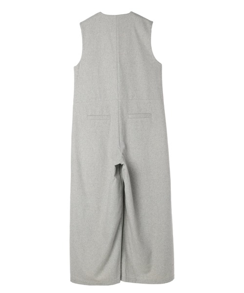 Petit fleur(プチフルール)の「・Petit Fleur ウールライクオールインワン(ワンピース・レディース・グレー/ブラック/チャコールグレー・FREE)」の14枚目の写真