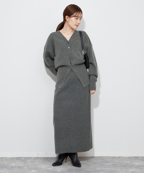 plage（プラージュ）の「ミラノリブVネックカーディガン（カーディガン