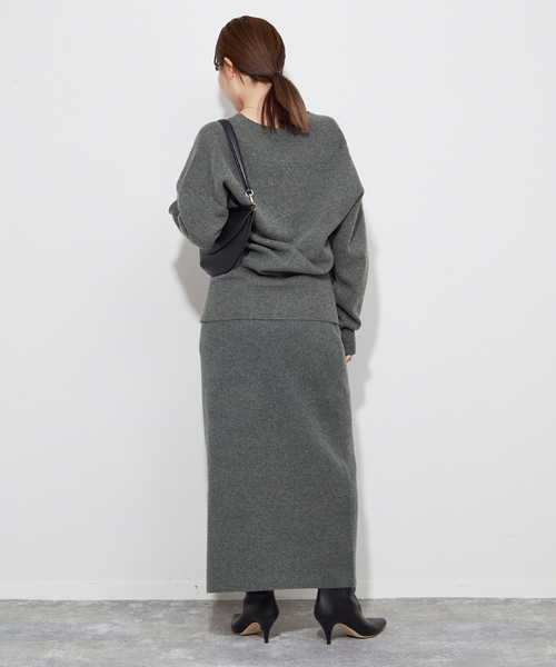 【美品】plage ミラノリブVネックカーディガン セール】ミラノリブVネックカーディガン（カーディガン/ボレロ