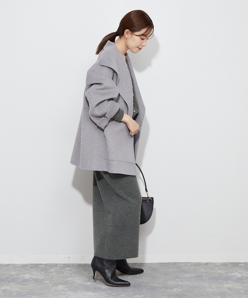 plage（プラージュ）の「ミラノリブVネックカーディガン