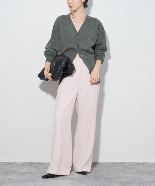 plage（プラージュ）の「ミラノリブVネックカーディガン