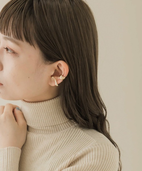SMELLY（スメリー）の「2セットイヤカフ（イヤーカフ・レディース・ゴールド・-）」の4枚目の写真