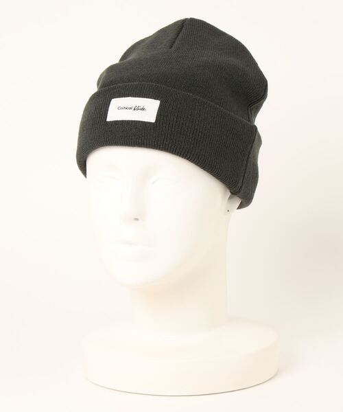 TCSS(ティーシーエスエス)の「BEANIE/Critical Slide(クリティカルスライド)帽子(ニットキャップ・ビーニー)(ニットキャップ/ビーニー・メンズ・ブラック・FREE)」の1枚目の写真