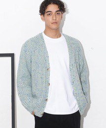 ファンシーネップカーディガン